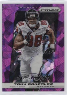 2013 Panini Prizm - [Base] - Purple Cracked Ice Prizm #132 - Tony Gonzalez /40