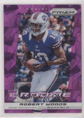 2013 Panini Prizm - [Base] - Purple Cracked Ice Prizm #279 - Robert Woods /40