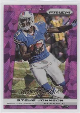 2013 Panini Prizm - [Base] - Purple Cracked Ice Prizm #52 - Steve Johnson /40