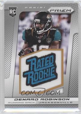 2013 Panini Prizm - [Base] - Rated Rookie Manufactured Patch #227 - Denard Robinson