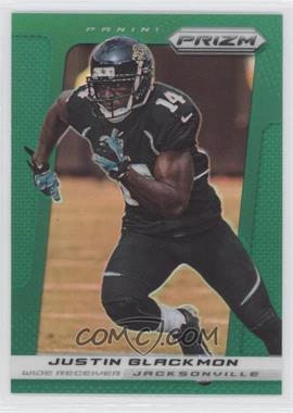 2013 Panini Prizm - [Base] - Retail Green Prizm #40 - Justin Blackmon