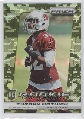 2013 Panini Prizm - [Base] - Target Camo Prizm #296 - Tyrann Mathieu