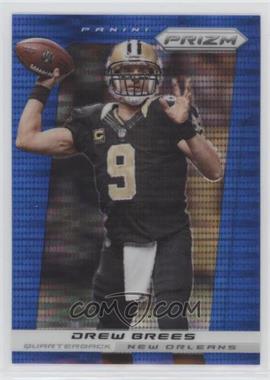 2013 Panini Prizm - [Base] - Walmart Blue Pulsar Prizm #140 - Drew Brees