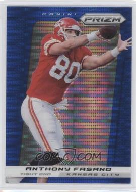 2013 Panini Prizm - [Base] - Walmart Blue Pulsar Prizm #89 - Anthony Fasano