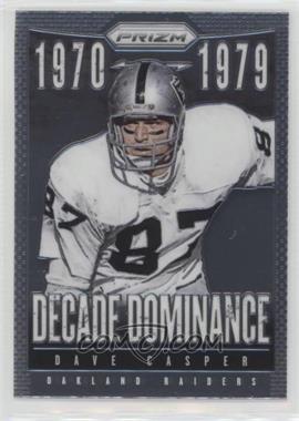 2013 Panini Prizm - Decade Dominance #7 - Dave Casper