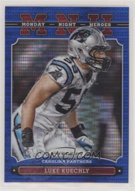 2013 Panini Prizm - Monday Night Heroes - Walmart Blue Pulsar Prizm #19 - Luke Kuechly