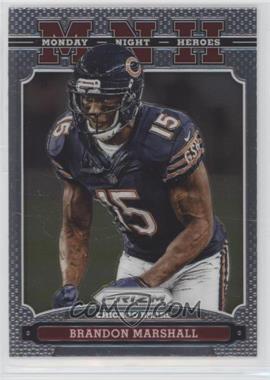 2013 Panini Prizm - Monday Night Heroes #5 - Brandon Marshall