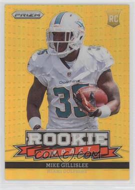 2013 Panini Prizm - Rookie Impact - Gold Prizm #11 - Mike Gillislee /10