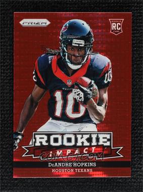 2013 Panini Prizm - Rookie Impact - Target Red Pulsar Prizm #13 - DeAndre Hopkins