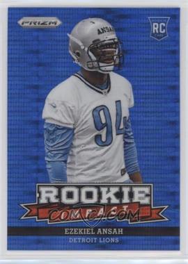 2013 Panini Prizm - Rookie Impact - Walmart Blue Pulsar Prizm #23 - Ezekiel Ansah