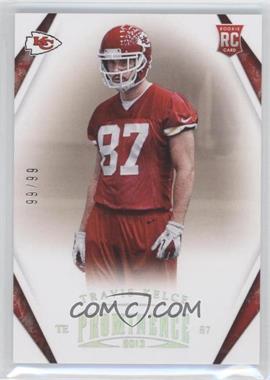 2013 Panini Prominence - [Base] - Platinum #192 - Travis Kelce /99