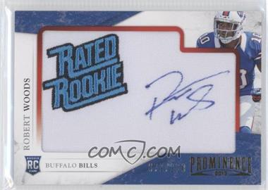 2013 Panini Prominence - [Base] - Rookie Embroidered Rated Rookie Patch Signatures #178 - Robert Woods /100