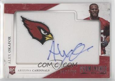 2013 Panini Prominence - [Base] - Rookie Embroidered Team Logo Patch Signatures #106 - Alex Okafor /204