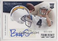 Brad Sorensen #/999