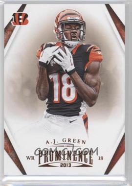 2013 Panini Prominence - [Base] #21 - A.J. Green