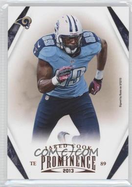 2013 Panini Prominence - [Base] #81 - Jared Cook