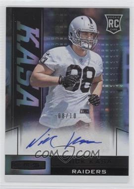 2013 Panini Rookies & Stars - [Base] - Longevity Parallel Black Rookie Signatures #172 - Nick Kasa /10