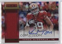 Vance McDonald #/49