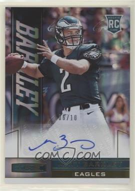 2013 Panini Rookies & Stars - [Base] - Longevity Parallel Gold Team Logo Rookie Signatures #166 - Matt Barkley /10