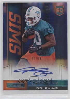 2013 Panini Rookies & Stars - [Base] - Longevity Parallel Holo Foil Rookie Signatures #128 - Dion Sims /99