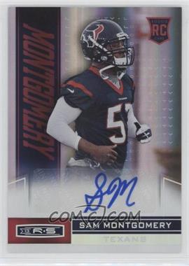 2013 Panini Rookies & Stars - [Base] - Longevity Parallel Platinum Rookie Signatures #181 - Sam Montgomery /25