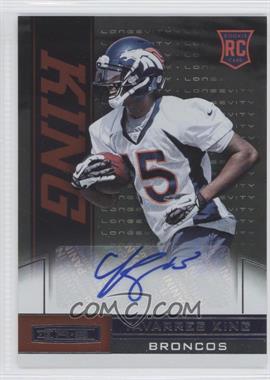 2013 Panini Rookies & Stars - [Base] - Longevity Parallel Signatures #188 - Tavarres King