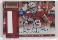 Vance McDonald #/32