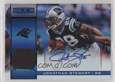 2013 Panini Rookies & Stars - Materials Signatures - Longevity Parallel Platinum #10 - Jonathan Stewart /25