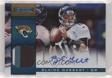 2013 Panini Rookies & Stars - Materials Signatures - Longevity Parallel Team Logo #4 - Blaine Gabbert /32