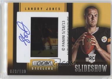 2013 Panini Rookies & Stars - SlideShow - Rookie Premier Signatures #19 - Landry Jones /100