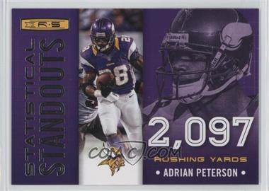2013 Panini Rookies & Stars - Statistical Standouts #4 - Adrian Peterson