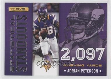 2013 Panini Rookies & Stars - Statistical Standouts #4 - Adrian Peterson