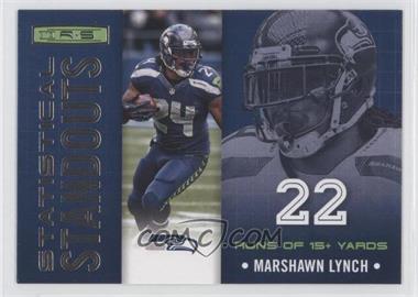 2013 Panini Rookies & Stars - Statistical Standouts #6 - Marshawn Lynch