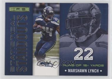 2013 Panini Rookies & Stars - Statistical Standouts #6 - Marshawn Lynch