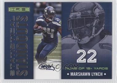 2013 Panini Rookies & Stars - Statistical Standouts #6 - Marshawn Lynch