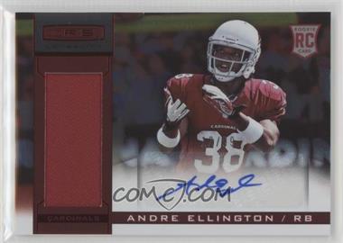 2013 Panini Rookies & Stars Longevity - [Base] - Ruby Signatures #202 - Rookie Materials - Andre Ellington /99