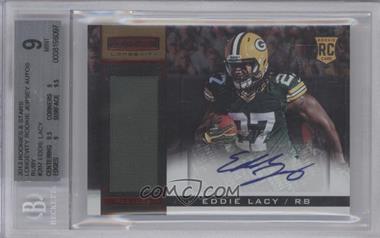 2013 Panini Rookies & Stars Longevity - [Base] - Ruby Signatures #207 - Rookie Materials - Eddie Lacy /99 [BGS 9 MINT]