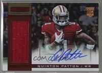 Rookie Materials - Quinton Patton [Noted] #/99