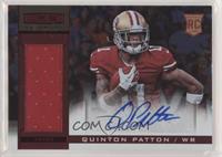 Rookie Materials - Quinton Patton #/99