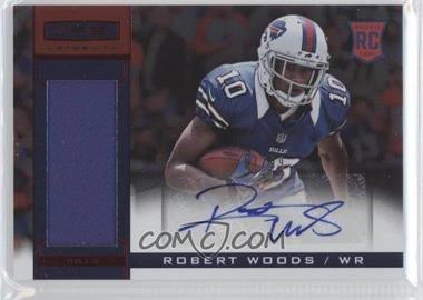 2013 Panini Rookies & Stars Longevity - [Base] - Ruby Signatures #230 - Rookie Materials - Robert Woods /99