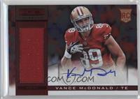 Rookie Materials - Vance McDonald #/99