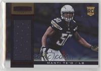 Rookie Materials - Manti Te'o #/299