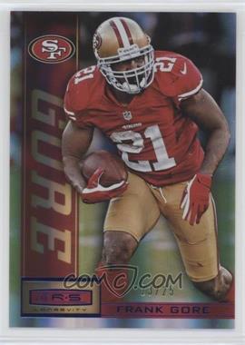 2013 Panini Rookies & Stars Longevity - [Base] - Sapphire #85 - Frank Gore /25