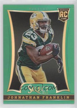 2013 Panini Select - [Base] - Marketing Industry Summit Green Prizm #196 - Johnathan Franklin /15