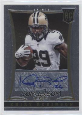 2013 Panini Select - [Base] - Rookie Autographs #271 - Khiry Robinson /499