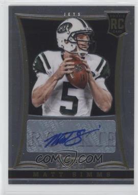 2013 Panini Select - [Base] - Rookie Autographs #279 - Matt Simms /499