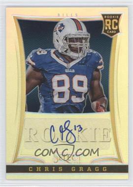 2013 Panini Select - [Base] - Silver Prizm Rookie Autographs #163 - Chris Gragg /99