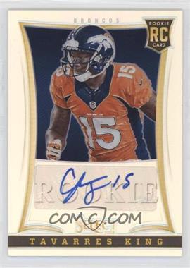 2013 Panini Select - [Base] - Silver Prizm Rookie Autographs #238 - Tavarres King /99