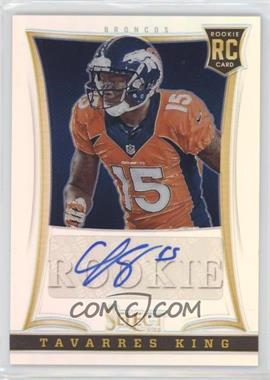 2013 Panini Select - [Base] - Silver Prizm Rookie Autographs #238 - Tavarres King /99