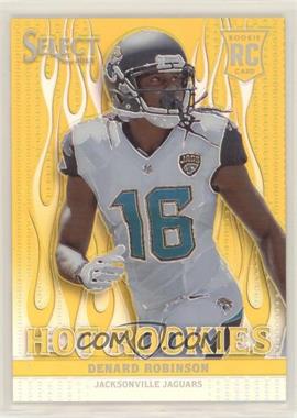 2013 Panini Select - Hot Rookies - Gold Prizm #20 - Denard Robinson /10